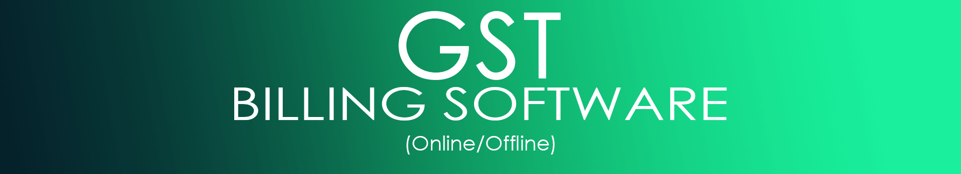 gst billing system